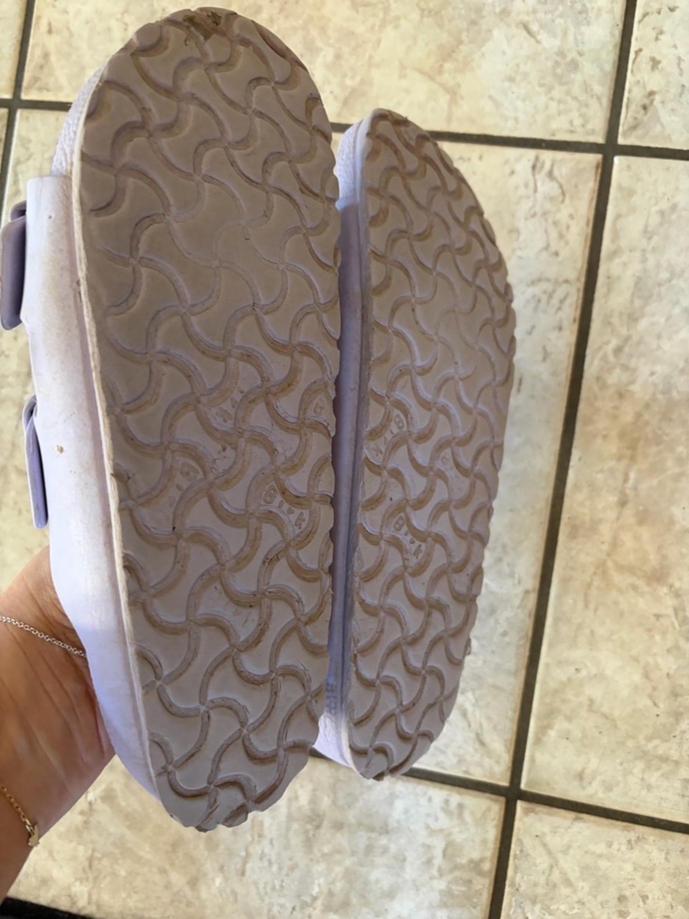 Birkenstock Lavender EVA Two-Buckle Sandals - Picture 3 of 5